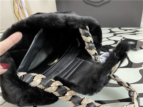 High Quality Luxury Chanel Wool Flap Bag product detail