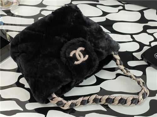 High Quality Luxury Chanel Wool Flap Bag product detail
