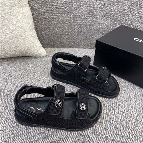 High Quality Luxury Chanel Classic Beach Sandals – Style 32582 product detail