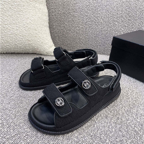 High Quality Luxury Chanel Classic Beach Sandals – Style 32582