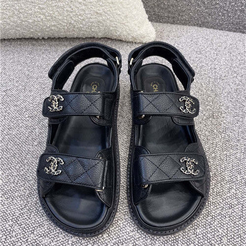 High Quality Luxury Chanel Classic Beach Sandals – Style 91334 alternate view