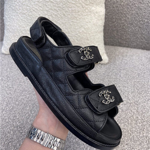 High Quality Luxury Chanel Classic Beach Sandals – Style 91334 product detail
