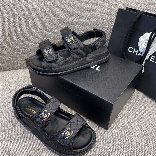 High Quality Luxury Chanel Classic Beach Sandals – Style 91334 product detail
