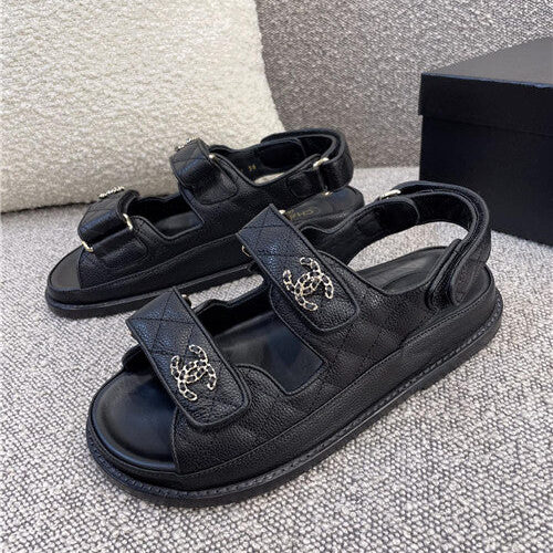 High Quality Luxury Chanel Classic Beach Sandals – Style 91334