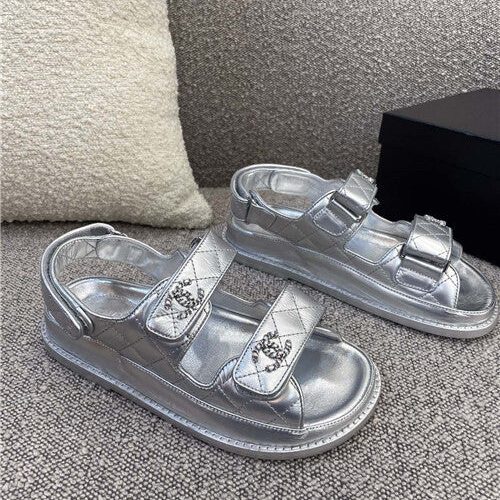 High Quality Luxury Chanel Classic Beach Sandals – Style 61958 alternate view
