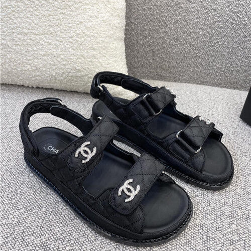 High Quality Luxury Chanel Classic Beach Sandals – Style 89638 alternate view