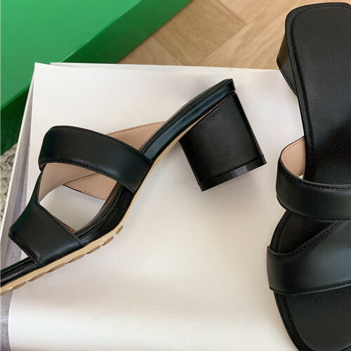 High Quality Luxury Bottega Veneta Heel Slippers product detail