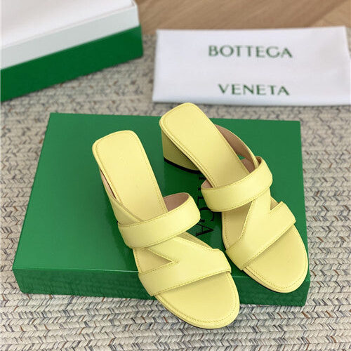 High Quality Luxury Bottega Veneta Heel Slippers – Style 16294