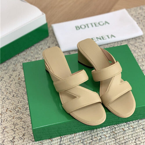 High Quality Luxury Bottega Veneta Heel Slippers – Style 47366