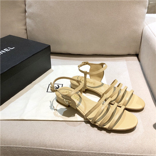High Quality Luxury Chanel Classic Flat Sandals – Style 53894