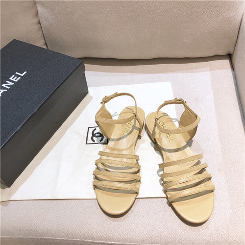 High Quality Luxury Chanel Classic Flat Sandals – Style 53894 alternate view