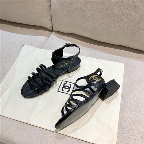 High Quality Luxury Chanel Classic Flat Sandals – Style 50502 alternate view