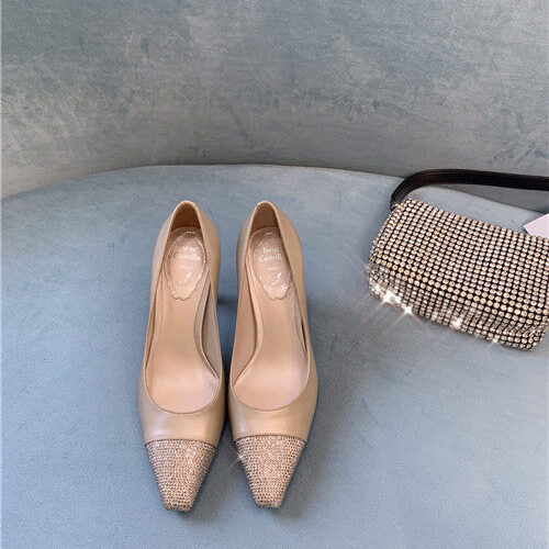 High Quality Luxury Rene Caovilla Diamond High Heels – Style 21702 alternate view