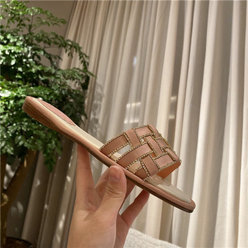High Quality Luxury Rene Caovilla Flat Slippers – Style 49926 product detail