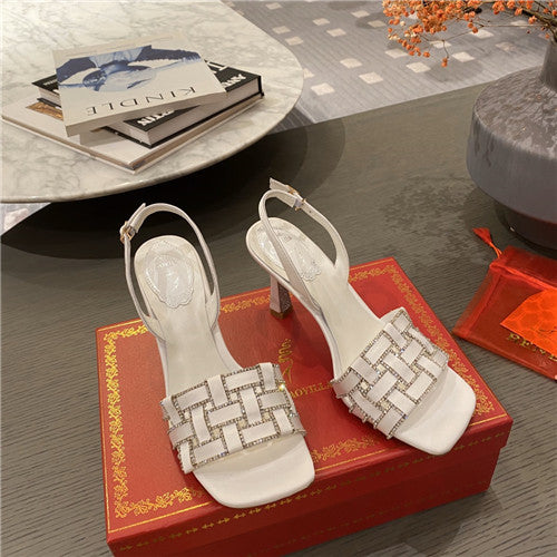 High Quality Luxury Rene Caovilla Heel Sandals – Style 74758 alternate view