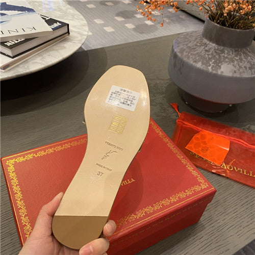 High Quality Luxury Rene Caovilla Flat Slippers – Style 46534 product detail