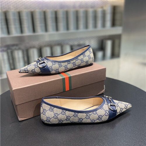 High Quality Luxury Gucci GG Flat Shoes – Style 36115