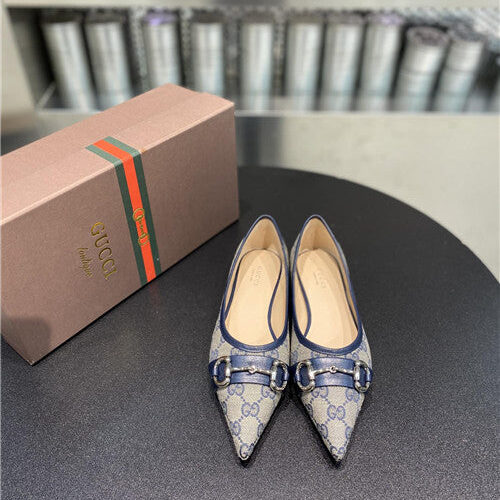 High Quality Luxury Gucci GG Flat Shoes – Style 36115 product detail