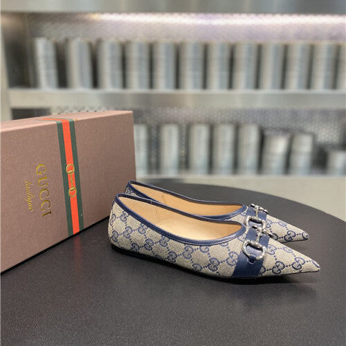 High Quality Luxury Gucci GG Flat Shoes – Style 36115 product detail