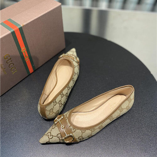 High Quality Luxury Gucci GG Flat Shoes product detail