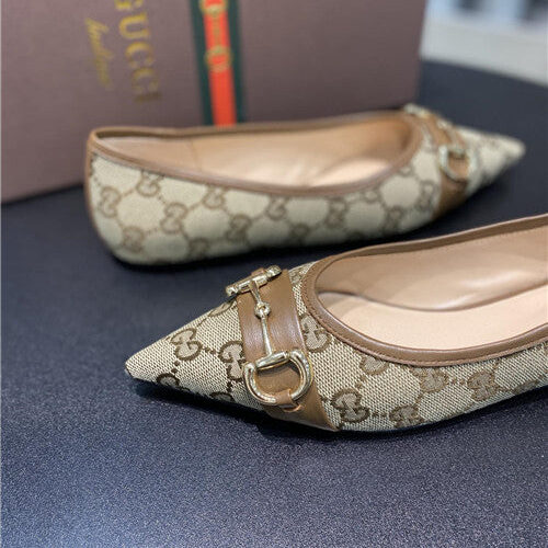 High Quality Luxury Gucci GG Flat Shoes product detail
