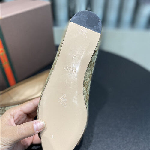 High Quality Luxury Gucci GG Flat Shoes product detail