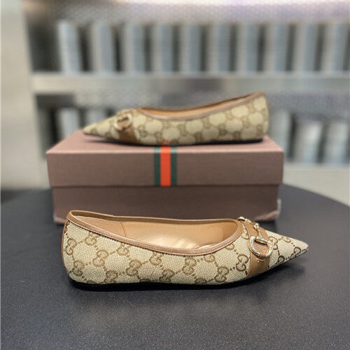High Quality Luxury Gucci GG Flat Shoes