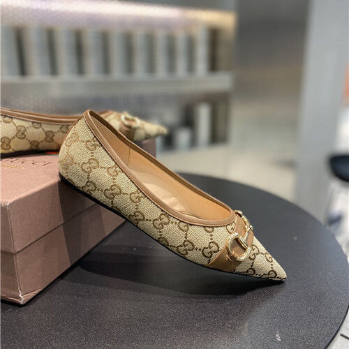 High Quality Luxury Gucci GG Flat Shoes product detail
