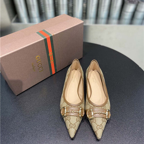 High Quality Luxury Gucci GG Flat Shoes product detail