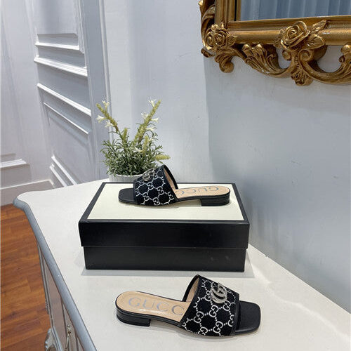 High Quality Luxury Gucci Flat Sandals Slippers product detail