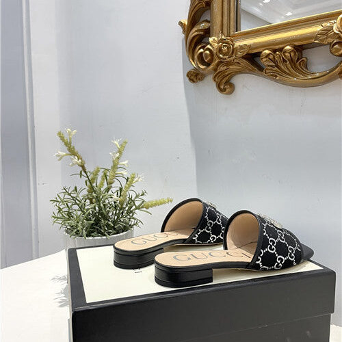 High Quality Luxury Gucci Flat Sandals Slippers product detail
