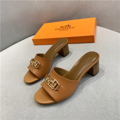 High Quality Luxury Hermes Lady Slippers