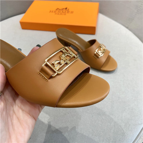 High Quality Luxury Hermes Lady Slippers product detail