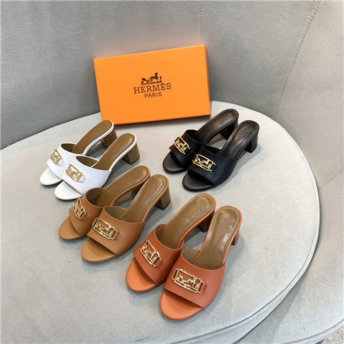 High Quality Luxury Hermes Lady Slippers product detail