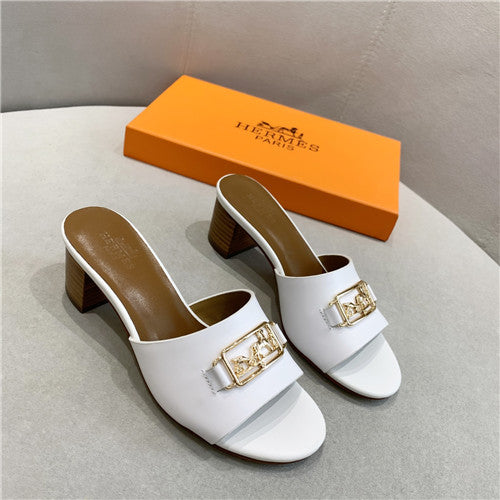 High Quality Luxury Hermes Lady Slippers – Style 78851 alternate view