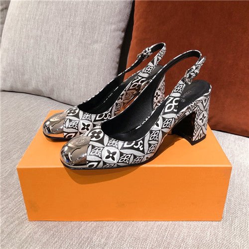 High Quality Luxury Louis Vuitton Heel Sandals - Ref RH-17819