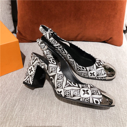 High Quality Luxury Louis Vuitton Heel Sandals – Ref Rh-17819 alternate view