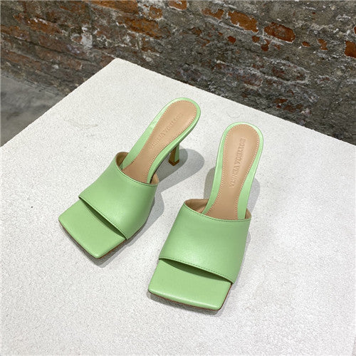 High Quality Luxury Bottega Veneta Heel Sandals Slippers – Style 92006 alternate view