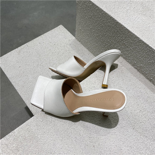 High Quality Luxury Bottega Veneta Heel Sandals Slippers alternate view