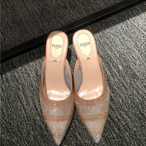High Quality Luxury Fendi High Heel Sandals – Style 29683 product detail