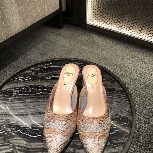High Quality Luxury Fendi High Heel Sandals – Style 29683 product detail