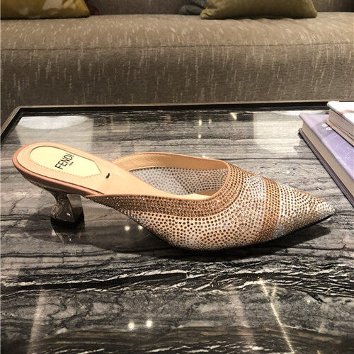 High Quality Luxury Fendi High Heel Sandals – Style 29683 product detail