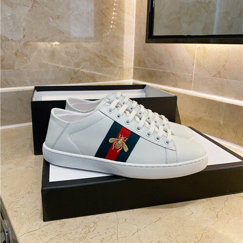 High Quality Luxury Gucci Ace Sneaker Bee – Style 36563
