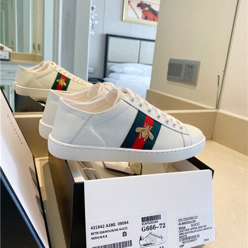 High Quality Luxury Gucci Ace Sneaker Bee – Style 36563 product detail