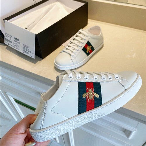 High Quality Luxury Gucci Ace Sneaker Bee – Style 36563 product detail