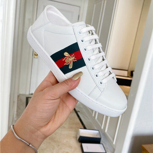 High Quality Luxury Gucci Ace Sneaker Bee – Style 36563 product detail