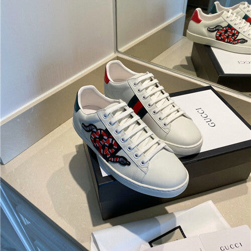 High Quality Luxury Gucci Ace Sneaker Snake alternate view