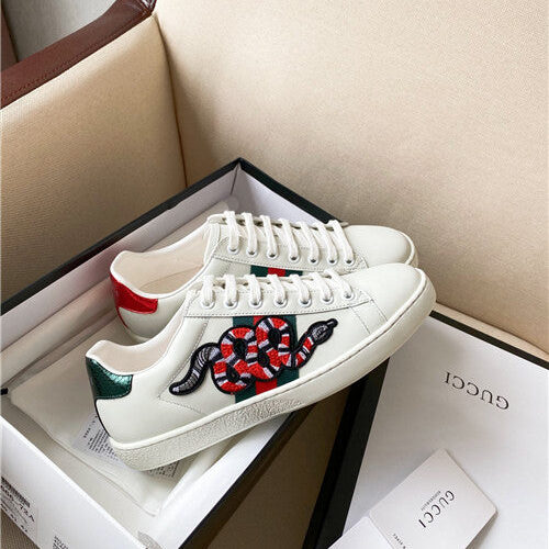 High Quality Luxury Gucci Ace Sneaker Snake
