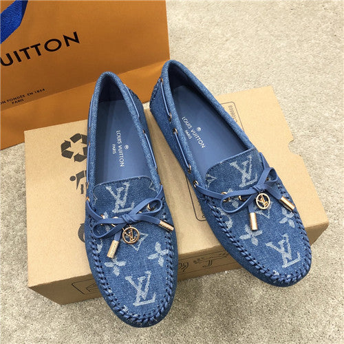 High Quality Luxury LV Bow Logo Shoes Womens – Style 49187