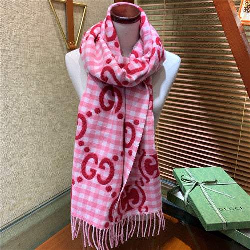 High Quality Luxury Gucci Wool Scarf